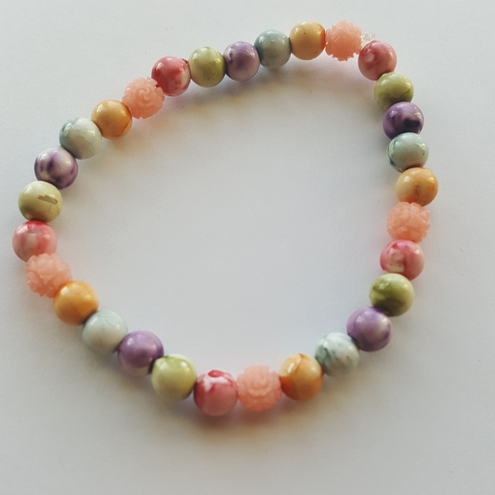 Pastel & Pink Rose🌹/ Bracelet